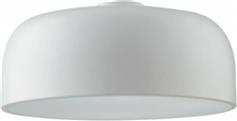 Luce Μοντέρνα Μεταλλική Πλαφονιέρα Οροφής με Ντουί E27 σε Λευκό χρώμα I-BISTROT-PL38 BCO