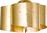 Luce Μοντέρνα Μεταλλική Πλαφονιέρα Οροφής με Ντουί E27 σε Χρυσό χρώμα 47cm I-IMAGINE-PL3-ORO