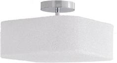 Luce Μοντέρνα Πλαστική Πλαφονιέρα Οροφής με Ντουί E27 σε Λευκό χρώμα 32cm I-DEA-PL32