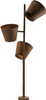 Luce Μοντέρνο Φωτιστικό Δαπέδου Υ165xΜ51cm με Ντουί για Λαμπτήρα E27 σε Καφέ Χρώμα I-COLT-PT3 RU