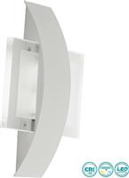 Luce Μοντέρνο Φωτιστικό Τοίχου με Ενσωματωμένο LED και Φυσικό Λευκό Φως σε Λευκό Χρώμα LED-TRESOR-AP