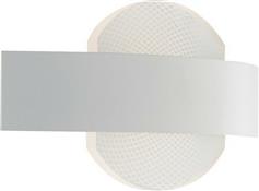 Luce Μοντέρνο Φωτιστικό Τοίχου με Ενσωματωμένο LED και Φυσικό Λευκό Φως σε Λευκό Χρώμα Πλάτους 24cm LED-ETERNITY-AP