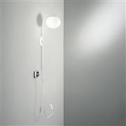 Luce Μοντέρνο Φωτιστικό Τοίχου με Ντουί E14 σε Λευκό Χρώμα Πλάτους 65.5cm I-ODISSEO-AP1-BCO