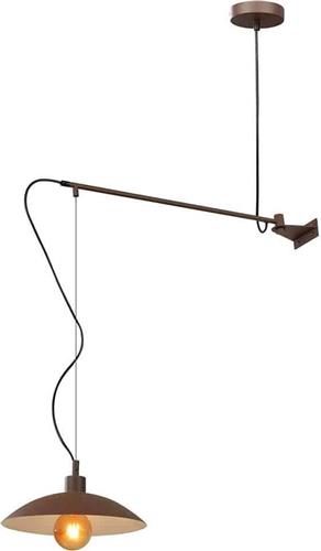 Luce Μοντέρνο Φωτιστικό Τοίχου με Ντουί E27 σε Μπρούτζινο Χρώμα I-ELDORADO-AP-BRO