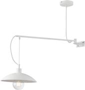 Luce Μοντέρνο Φωτιστικό Τοίχου με Ντουί E27 σε Λευκό Χρώμα I-ELDORADO-AP-BCO