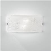 Luce Μοντέρνο Φωτιστικό Τοίχου με Ντουί E27 σε Λευκό Χρώμα Πλάτους 35cm I-KARDIO-AP3520