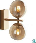 Luce Μοντέρνο Φωτιστικό Τοίχου με Ντουί G9 σε Μελί Χρώμα Πλάτους 10cm I-HONEY-AP2