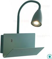 Luce Μοντέρνο Φωτιστικό Τοίχου με Ντουί GU10 σε Ασημί Χρώμα Veraman Πλάτους 23cm I-GULP-AP VER