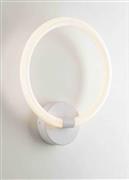 Luce Μοντέρνο Φωτιστικό Τοίχου σε Λευκό Χρώμα LED-HALO-AP