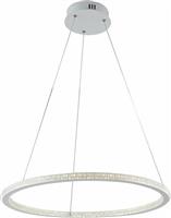 Luce Μοντέρνο Κρεμαστό Φωτιστικό με Ενσωματωμένο LED σε Λευκό Χρώμα LED-BRYANT-S1