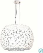 Luce Μοντέρνο Κρεμαστό Φωτιστικό Πολύφωτο για 5 Λαμπτήρες E27 σε Λευκό Χρώμα I-DIONISO-S65-BCO