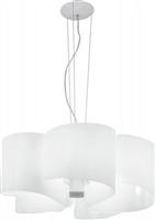 Luce Μοντέρνο Κρεμαστό Φωτιστικό Πολύφωτο σε Λευκό Χρώμα I-IMAGINE-S5