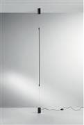 Luce Μοντέρνο LED Φωτιστικό Δαπέδου Υ120xΜ6cm με Ρυθμιζόμενο Λευκό Φως σε Μαύρο Χρώμα LED-GRAVITY-PT-NER