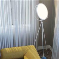 Luce Μοντέρνο LED Φωτιστικό Δαπέδου Υ170xΜ45cm σε Λευκό Χρώμα LED-RADAR-PT-BCO