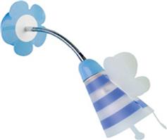 Luce Παιδικό Φωτιστικό Σποτ Μεταλλικό Πεταλούδα Μπλε K-FATINA/AP BLU