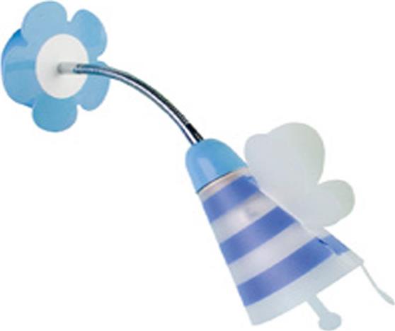 Luce Παιδικό Φωτιστικό Σποτ Μεταλλικό Πεταλούδα Μπλε K-FATINA/AP BLU