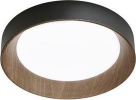 Luce Πλαφονιέρα Οροφής 40cm με Ενσωματωμένο LED I-ARKA-PL40-NER
