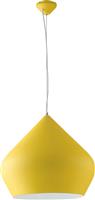 Luce Tholos Μοντέρνο Κρεμαστό Φωτιστικό Μονόφωτο Καμπάνα με Ντουί E27 σε Κίτρινο Χρώμα I-THOLOS-S52 GIA