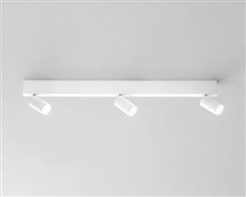 Luce Τριπλό Σποτ σε Λευκό Χρώμα LED-ORIENTED-5-BCO