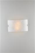 Luce Vector Κλασικό Φωτιστικό Τοίχου με Ντουί E27 σε Λευκό Χρώμα Πλάτους 35cm I-VECTOR-AP3520