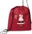 Macma Werbeatrikel Χριστουγεννιάτικη Τσάντα Πλάτης Γυμναστηρίου Κόκκινη 21074