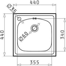 Maidtec by Pyramis Inset 44 X 44 1B 101042401