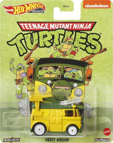 Mattel Αυτοκινητάκι Hot Wheels Mutant Ninja Turtle Party Wagon για 3+ Ετών GJR50