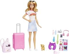 Mattel Barbie Έτοιμη για Ταξίδι για 3+ Ετών HJY18
