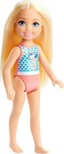 Mattel Barbie Κούκλα Beach Doll-Mermaid Swimsuit GHV55