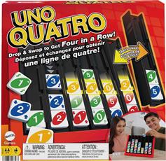 Mattel Επιτραπέζιο Παιχνίδι 16 Uno Quatro για 2-4 Παίκτες 7+ Ετών HPF82