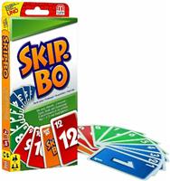 Mattel Επιτραπέζιο Παιχνίδι Skip Bo για 2-6 Παίκτες 8+ Ετών 52370