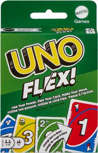 Mattel Επιτραπέζιο Παιχνίδι Uno Flex για 2-8 Παίκτες 7+ Ετών HMY99