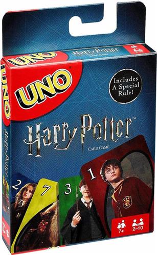 Mattel Επιτραπέζιο Παιχνίδι UNO Harry Potter για 2-10 Παίκτες 7+ Ετών FNC42