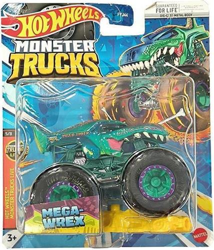 Mattel Hot Wheels Αυτοκινητάκι Monster Trucks Mega-Wrex για 3+ Ετών HNW29