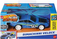 Mattel Hot Wheels Αυτοκινητάκι Pull Back-Dimachinni Veloce HWH35