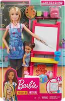Mattel Κούκλα Barbie Δασκάλα Καλλιτεχνικών για 3+ Ετών GJM29