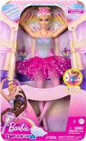 Mattel Κούκλα Barbie Dreamtopia Magic Light Ballerina για 3+ Ετών HLC25