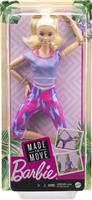 Mattel Κούκλα Barbie Made to Move για 3+ Ετών GXF04