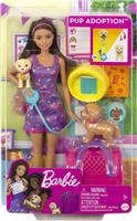 Mattel Κούκλα Barbie Pup Adoption για 3+ Ετών HKD86