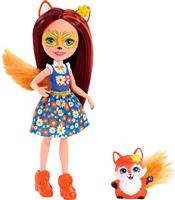 Mattel Κούκλα Enchantimals Felicity Fox & Flick για 4+ Ετών FXM71