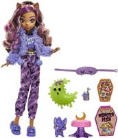 Mattel Κούκλα Monster High Creepover Party-Clawdeen Wolf HKY67