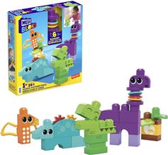 Mattel Mega Bloks Τουβλάκια Δεινόσαυροι για 1+ Ετών 24τμχ HKN43