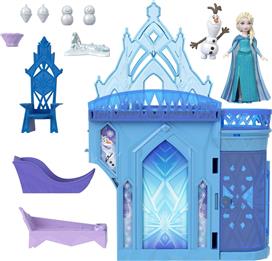 Mattel Παιχνίδι Μινιατούρα Elsa's Castle HLX01