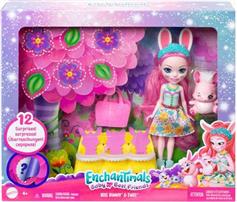 Mattel Παιχνίδι Μινιατούρα Enchantimals Bree Bunny & Twist για 4+ Ετών HLK85