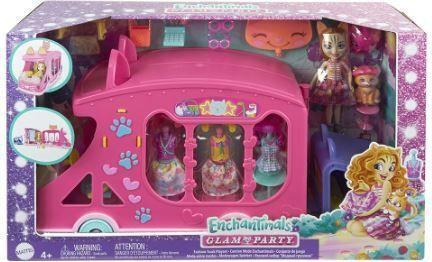 Mattel Παιχνίδι Μινιατούρα Enchantimals Glam Party για 4+ Ετών HPB34