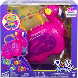 Mattel Παιχνίδι Μινιατούρα Polly Pocket Flamingo Party για 4+ Ετών HGC41