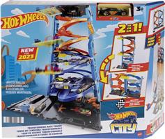 Mattel Πίστα Hot Wheels City Transforming Race Tower για 3+ Ετών HKX43