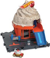 Mattel Πίστα Hot Wheels Downtown Ice Cream Swirl για 4+ Ετών HKX38