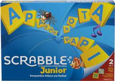 Mattel Scrabble Junior Επιτραπέζιο Παιχνίδι Ελληνική Έκδοση για 2-4 Παίκτες 6+ Ετών Y9672