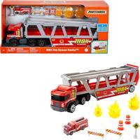 Mattel Σετ Φορτηγό Matchbox Transporter Fire Truck για 3+ Ετών GWM23